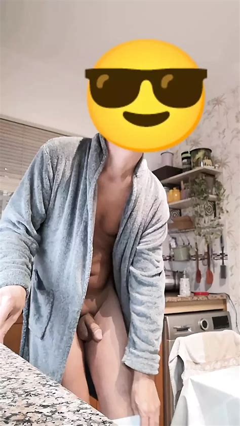 Rafael Shows Off In His Bathrobe And Jerks Off His Cock Gay Amateur Amateur Porn Xhamster