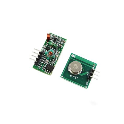 433 MHz RF Transmitter And Receiver Module Pinout Features