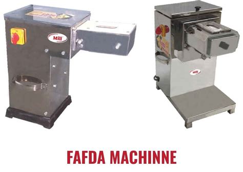 Semi Automatic Fafda Machine Capacity Kg Hr At Best Price In