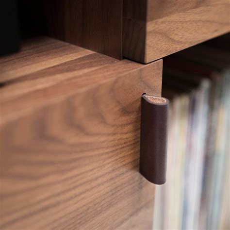 38 Unison Vinyl Record Storage Stand In Natural Walnut For Sale At