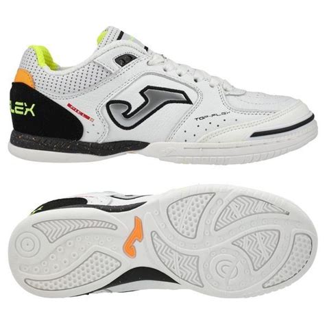 Joma Top Flex IN White Black Unisportstore