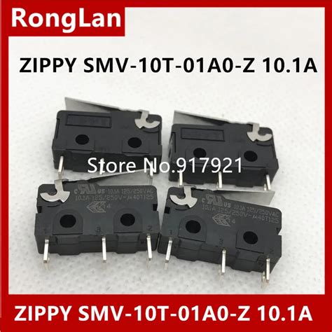 ZOB Taiwan ZIPPY SMV 10T 01A0 Z 10 1A Micro Switch Straight Handle