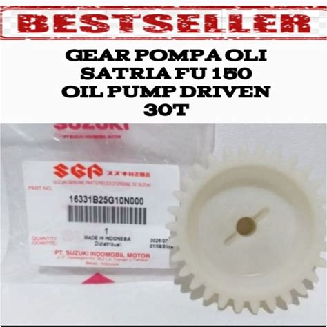 Jual GEAR GIGI POMPA OLI SATRIA FU 150 KARBU OIL PUMP DRIVE 30T