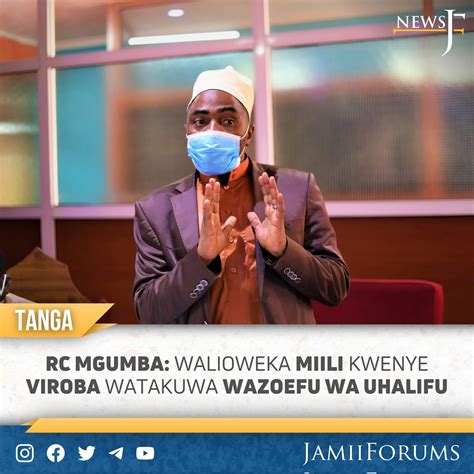 Jamii Forums On Twitter RC TANGA WALIOWEKA MIILI KWENYE VIROBA