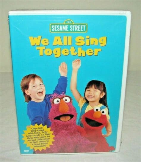 Sesame Street We All Sing Together Dvd Brand New Sealed Ebay