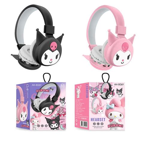 Sanrio Kuromi KT Auriculares Inal Mbricos Con Bluetooth Cascos De