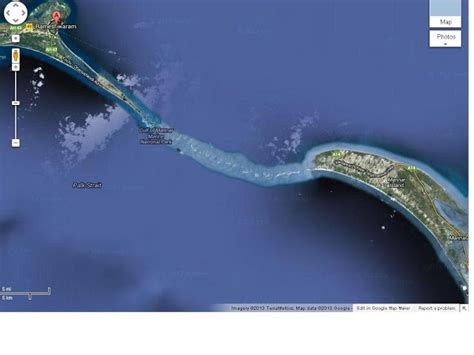 Ramsetu: Adam's Bridge - A Bridge Between India and Sri Lanka