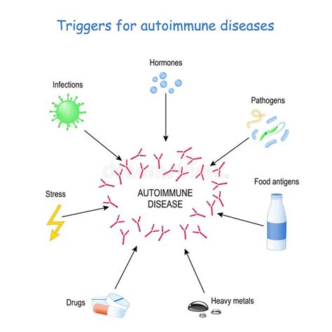 Autoimmune Diseases Stock Illustrations 514 Autoimmune Diseases Stock