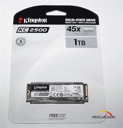 Kingston Kc2500 M 2 Nvme Ssd Review Proclockers