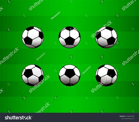 Soccer Ball Animation Frames Game Storyboard Stock Vector (Royalty Free ...