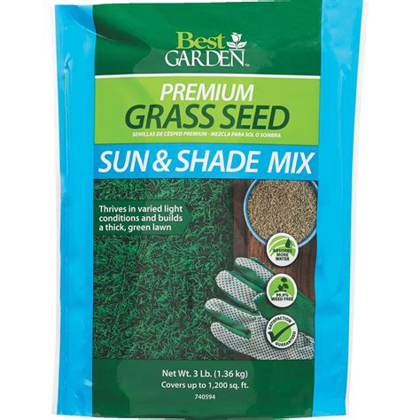 Best Garden Sun & Shade Grass Seed - Walmart.com