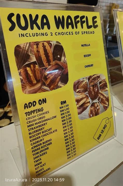 Suka Dessert Menu Malaysia Harga Dikemaskini 2024