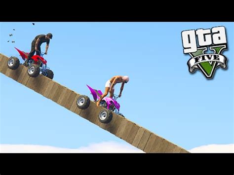 GTA V Online ESCORREGADOR De QUADRICICLO PC Skill Test 23 YouTube