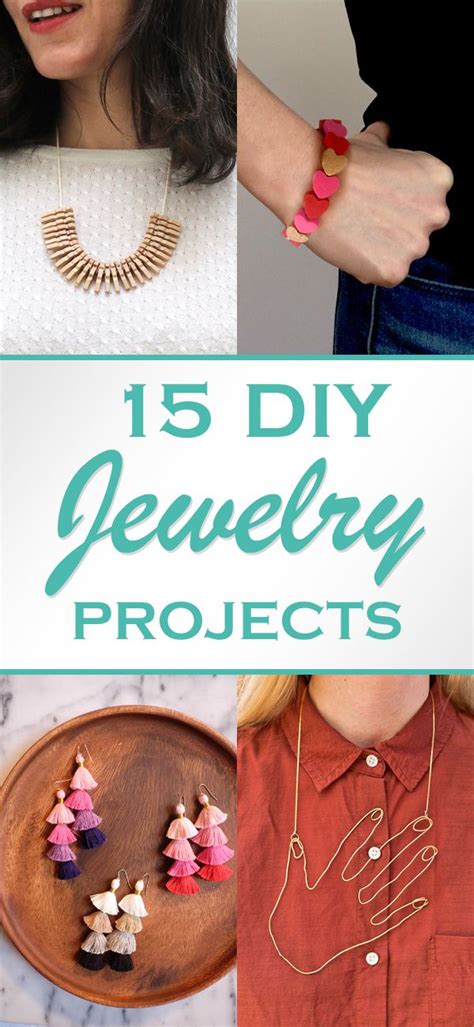 15 Amazing And Easy Diy Jewelry Projects Kendin Yap Takı Kolay