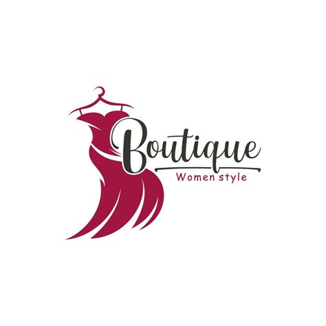 Fashion boutique vector logo illustration 12716876 Vector Art at Vecteezy