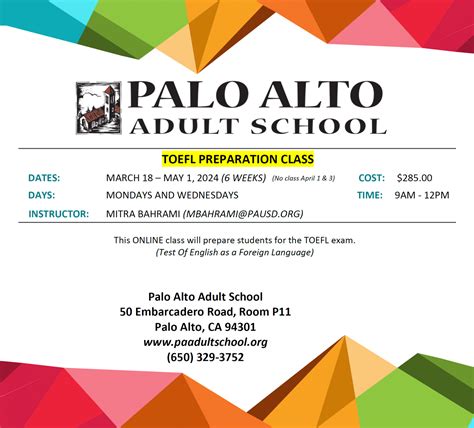 Home Palo Alto Adult School