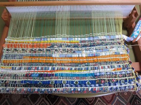 Thinking Out Loud: Weaving a Rag Rug on the Rigid Heddle Loom