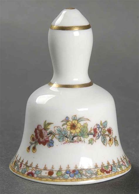 Ming Rose Miniature Bell By Coalport Replacements Ltd