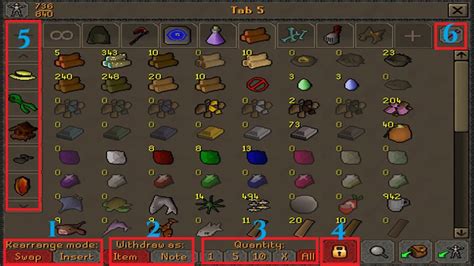 Old School Runescape Osrs How To Organize Bank Gamer Empire