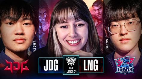 Jdg X Lng Jogo Md Worlds Fase Su A Dia Youtube