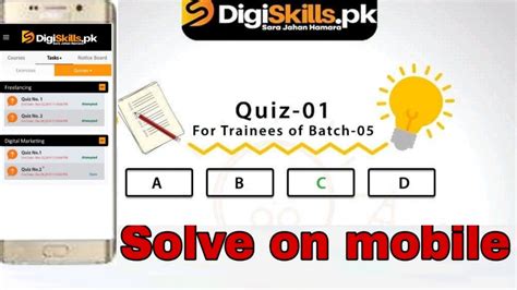 Digiskills Digital Marketing Exercise Quiz Solution Batch 05 Hand