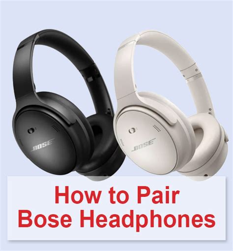 How To Pair Bose Headphones Guide For Iphone Mac Android Laptop Pc Tv