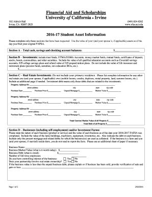 Uci Ofas Fill Online Printable Fillable Blank Pdffiller