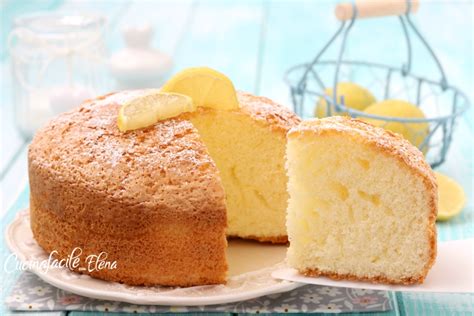 TORTA NUVOLA AL LIMONE SENZA FARINA E Senza Burro Sofficissima