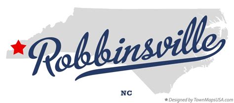 Map of Robbinsville, NC, North Carolina