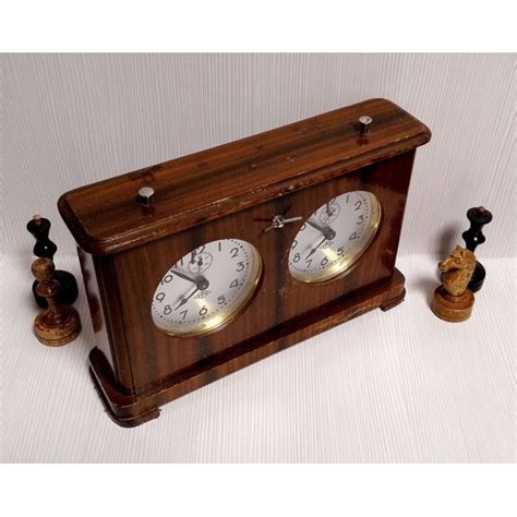 Soviet Wooden Chess Clock. Vintage Chess Clock USSR. Chess T - Inspire ...