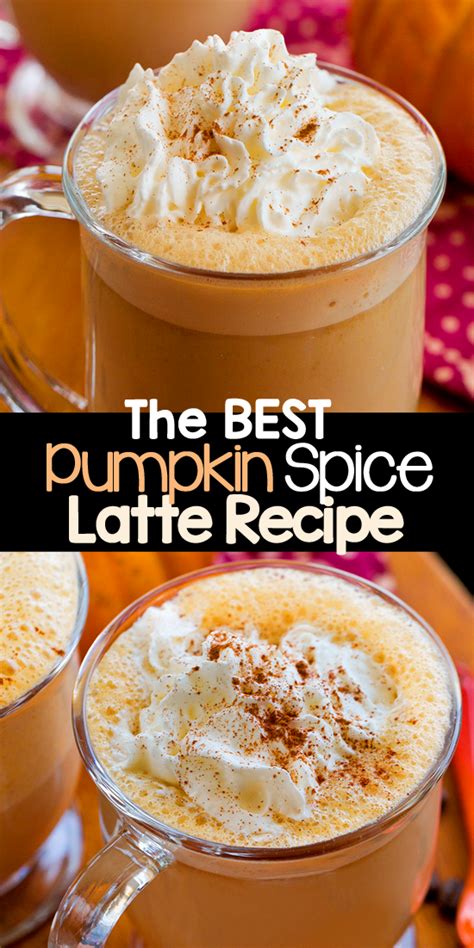 Pumpkin Spice Latte The Best Homemade Recipe Karinokada