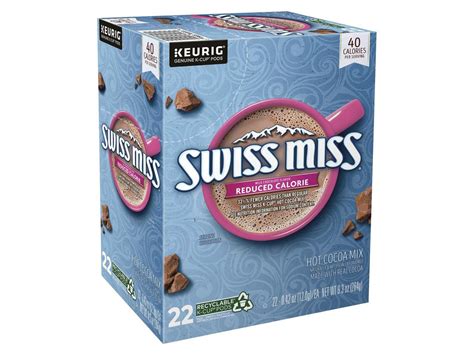 Swiss Miss K Cup Reduced Calorie Hot Cocoa 22 Box MFR 8525 Newegg