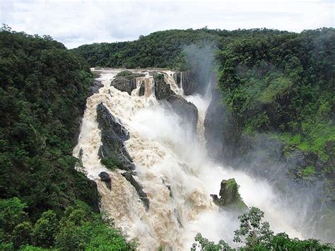 Barron Falls Australia The Barron Falls Is A Steep Tiered Cascade