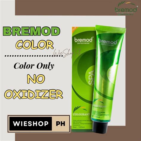 Bremod 12 45 Very Red Blonde Hair Color Set With Oxidizer Cream 100ml