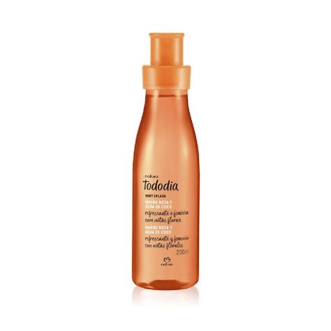 Body Splash Tododia Frambuesa Y Pimienta Rosa Natura 200 Ml Luxtor Pe