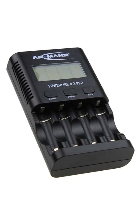 1001 0079 Uk Ansmann Ansmann Powerline 42 Pro Battery Charger For Nimh Aa Aaa 18a With Eu