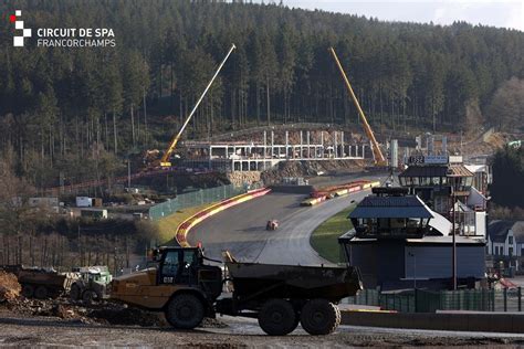 F1 Spa Revela Novas áreas De Escape Na Eau Rouge E Raidillon