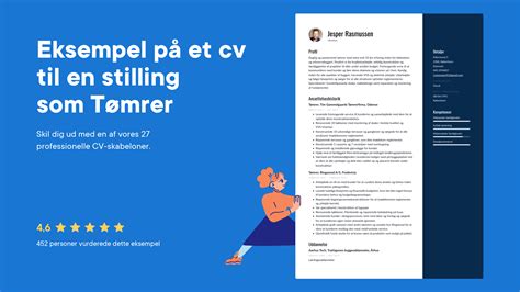 Eksempel på cv er Tømrer Skrivetips 2025 Gratis CV dk