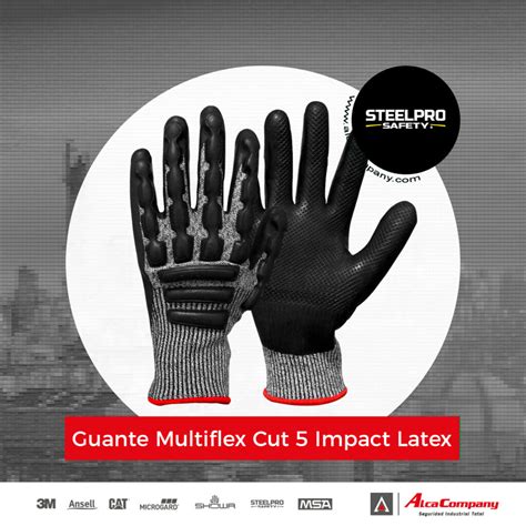 Guante Multiflex Cut Impact Latex Alca Company Sac