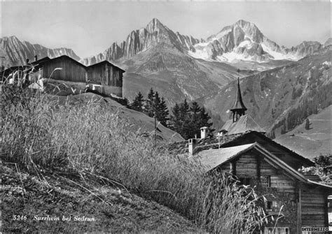 Surrhein Bei Sedrun GR Dorf Berge Surselva Kaufen Auf Ricardo