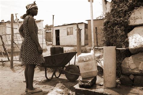 Getting Water From The Street Tap Soweto Squatter Camp Flickr