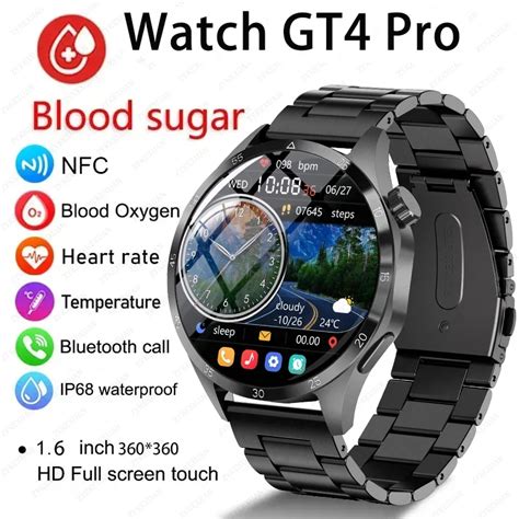 New Gt Pro Gps Smart Watches Men Amoled Hd Screen Bluetooth Call