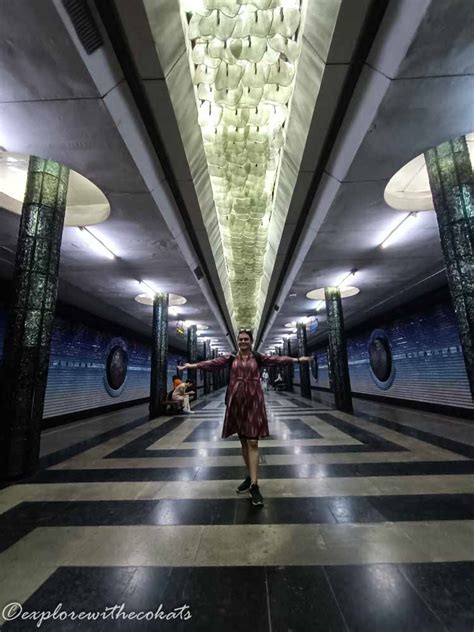 Tashkent Metro Stations Tour - All about Riding the Metro Tashkent