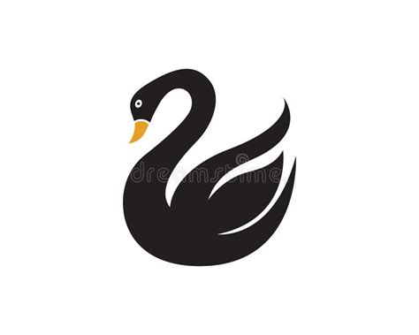 Black Swan Logo Stock Illustrations 3596 Black Swan Logo Stock