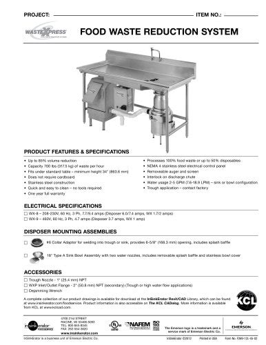 Sst Fltr Insinkerator Pdf Catalogs Documentation Brochures