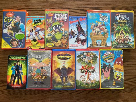 My Nickelodeon Movies VHS Collection by richardchibbard on DeviantArt