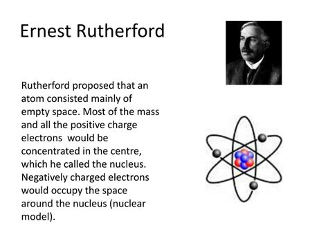 Ernest rutherford contribution to atomic theory - sgroupmens