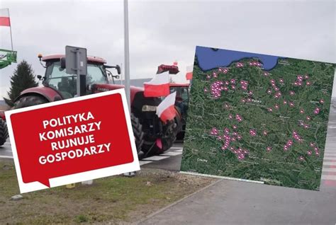 Polityka Komisarzy Zrujnuje Gospodarzy Mapa Protest W Rolnik W W