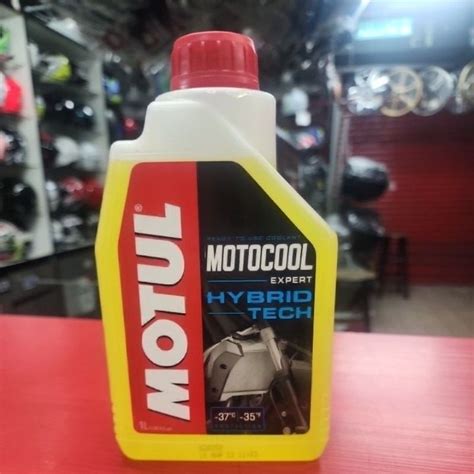 Coolant Motul Hybrid Tech Motocool Expert Litre Shopee Malaysia