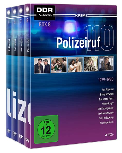 Polizeiruf Ddr Tv Archiv Box Im Set Dvd